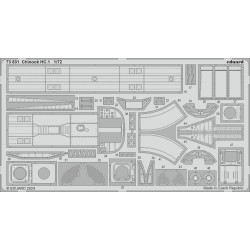 Eduard 73831 1/72 Chinook HC.1 Photo-Etched for Aircraft Photo etched set