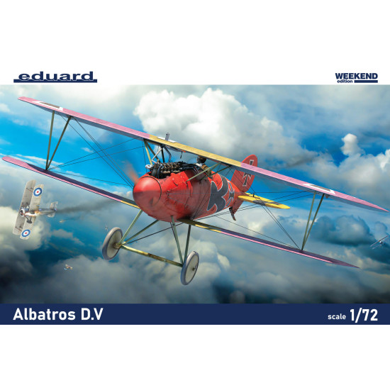 Eduard 7406 1/72 Albatros D.V Plastic for Aircraft Weekend edition Eduard 7406 1/72 Albatros D.V Plastic for Aircraft Weekend edition
