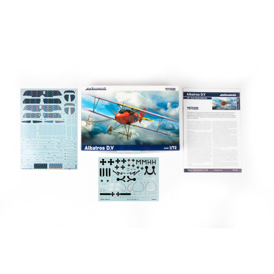 Eduard 7406 1/72 Albatros D.V Plastic for Aircraft Weekend edition Eduard 7406 1/72 Albatros D.V Plastic for Aircraft Weekend edition