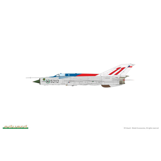Eduard 7458 1/72 MiG-21MF Fighter Bomber Plastic for Aircraft Weekend edition