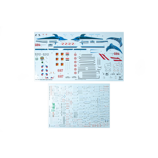 Eduard 7458 1/72 MiG-21MF Fighter Bomber Plastic for Aircraft Weekend edition