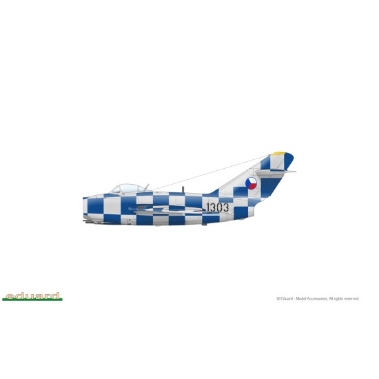 Eduard 7459 1/72 MiG-15 Plastic for Aircraft Weekend edition