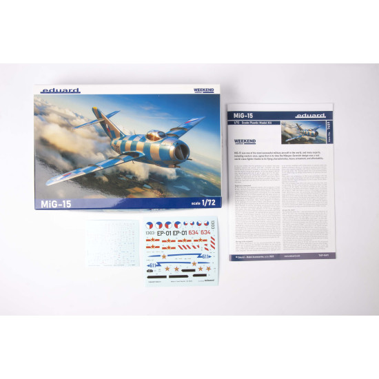 Eduard 7459 1/72 MiG-15 Plastic for Aircraft Weekend edition