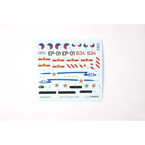 Eduard 7459 1/72 MiG-15 Plastic for Aircraft Weekend edition