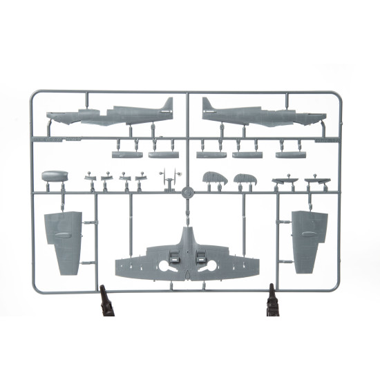 Eduard 7460 1/72 Spitfire F Mk.IX Plastic for Aircraft Weekend edition