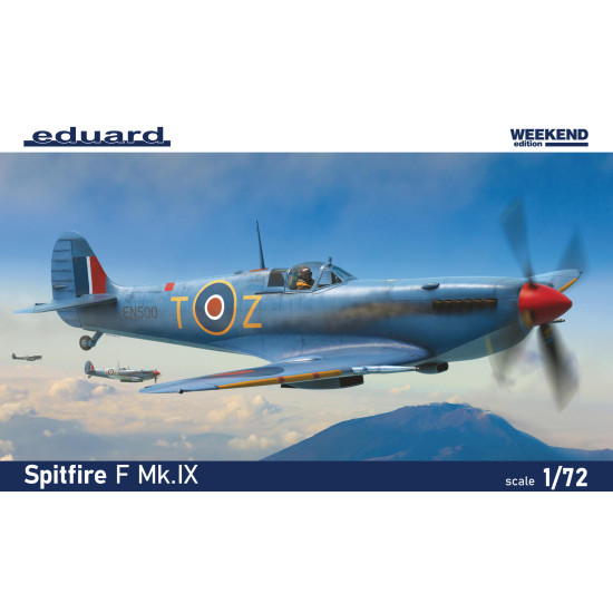 Eduard 7460 1/72 Spitfire F Mk.IX Plastic for Aircraft Weekend edition