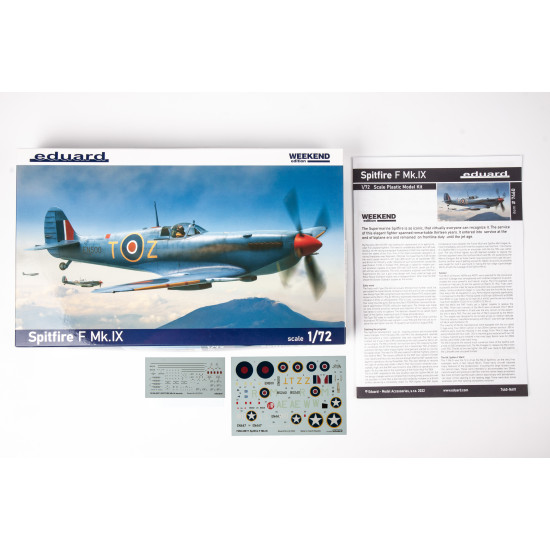Eduard 7460 1/72 Spitfire F Mk.IX Plastic for Aircraft Weekend edition