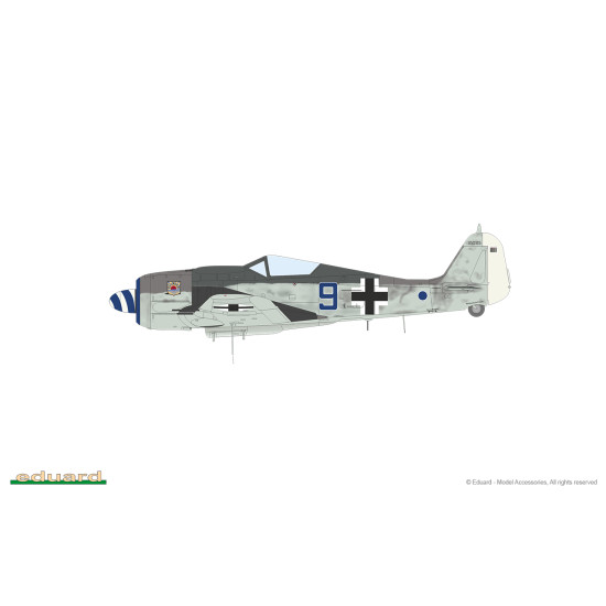 Eduard 7463 1/72 Fw 190A-8 standard wings Plastic for Aircraft Weekend edition