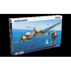 Eduard 7464 1/72 Bf 110E Plastic for Aircraft Weekend edition