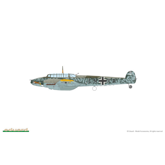 Eduard 7464 1/72 Bf 110E Plastic for Aircraft Weekend edition Eduard 7464 1/72 Bf 110E Plastic for Aircraft Weekend edition
