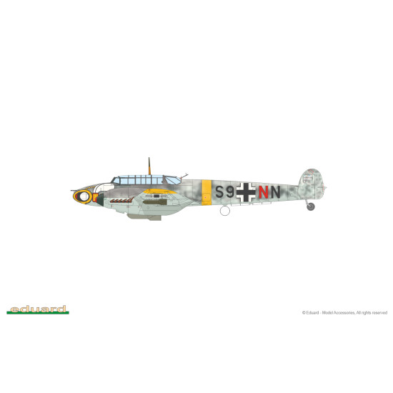 Eduard 7464 1/72 Bf 110E Plastic for Aircraft Weekend edition Eduard 7464 1/72 Bf 110E Plastic for Aircraft Weekend edition