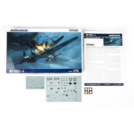 Eduard 7465 1/72 Bf 110G-4 Plastic for Aircraft Weekend edition