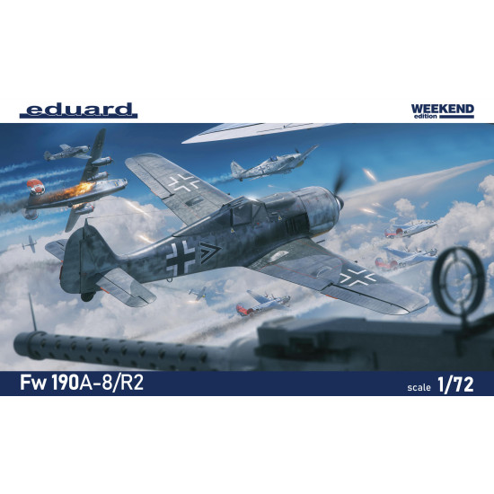 Eduard 7467 1/72 Fw 190A-8/R2 Plastic for Aircraft Weekend edition