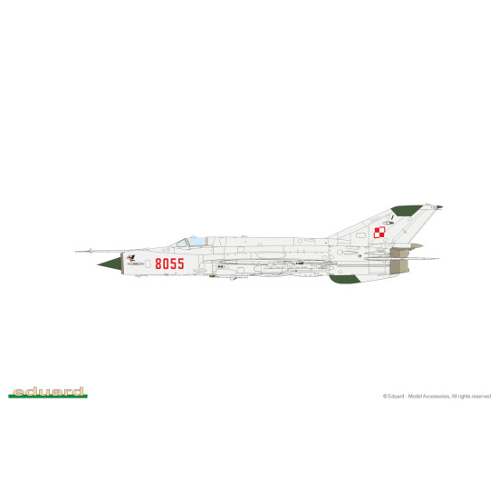 Eduard 7469 1/72 MiG-21MF Interceptor Plastic for Aircraft Weekend edition