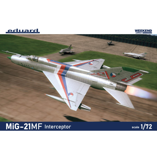 Eduard 7469 1/72 MiG-21MF Interceptor Plastic for Aircraft Weekend edition