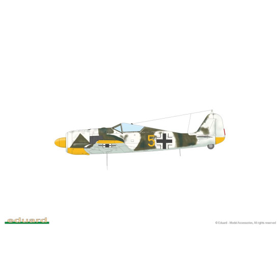 Eduard 7470 1/72 Fw 190A-5 Plastic for Aircraft Weekend edition