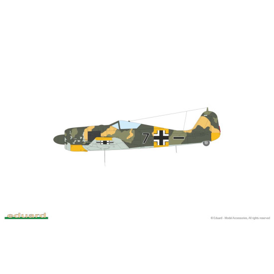 Eduard 7470 1/72 Fw 190A-5 Plastic for Aircraft Weekend edition
