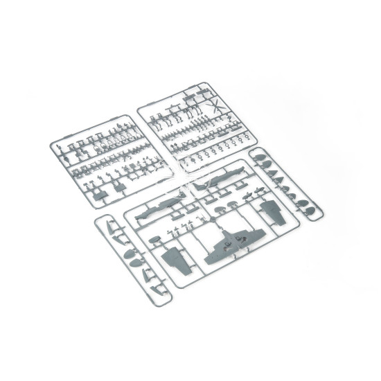 Eduard 7473 1/72 Spitfire Mk.IXc late Plastic for Aircraft Weekend edition