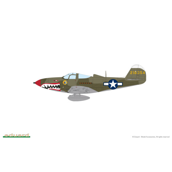 Eduard 8067 1/48 P-39N Airacobra Plastic for Aircraft Profipack Eduard 8067 1/48 P-39N Airacobra Plastic for Aircraft Profipack