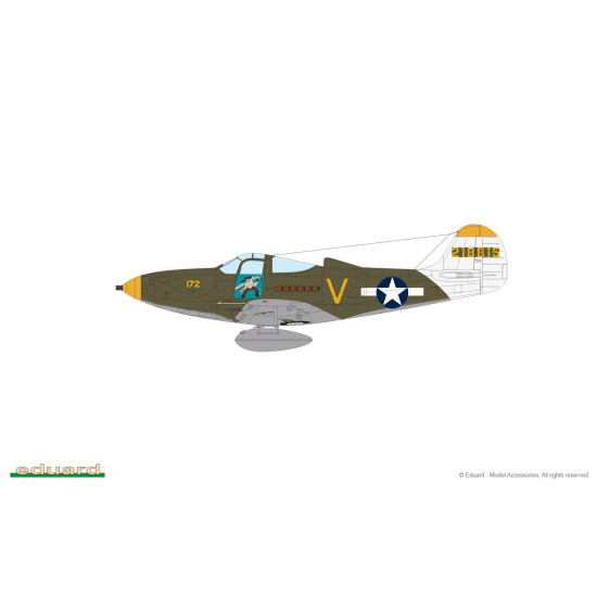 Eduard 8067 1/48 P-39N Airacobra Plastic for Aircraft Profipack Eduard 8067 1/48 P-39N Airacobra Plastic for Aircraft Profipack