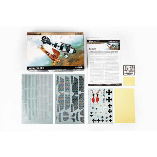 Eduard 8113 1/48 Albatros D.V Plastic for Aircraft Profipack Eduard 8113 1/48 Albatros D.V Plastic for Aircraft Profipack