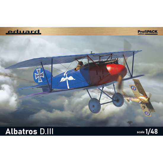 Eduard 8114 1/48 Albatros D.III Plastic for Aircraft Profipack