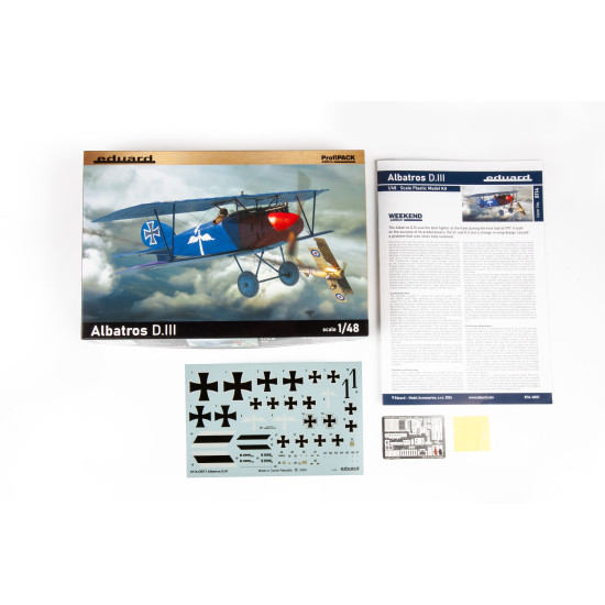 Eduard 8114 1/48 Albatros D.III Plastic for Aircraft Profipack