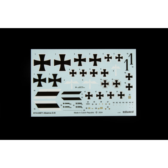 Eduard 8114 1/48 Albatros D.III Plastic for Aircraft Profipack