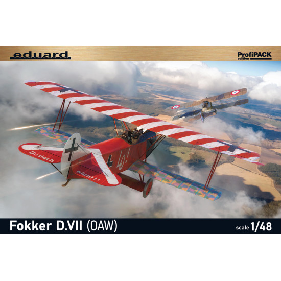 Eduard 8136 1/48 Fokker D.VII (OAW) Plastic for Aircraft Profipack