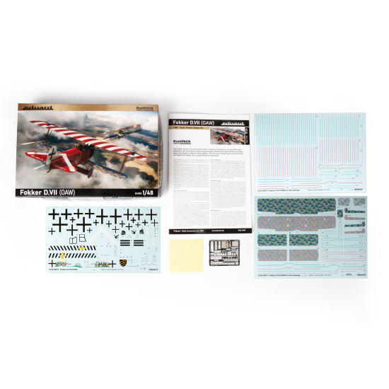 Eduard 8136 1/48 Fokker D.VII (OAW) Plastic for Aircraft Profipack