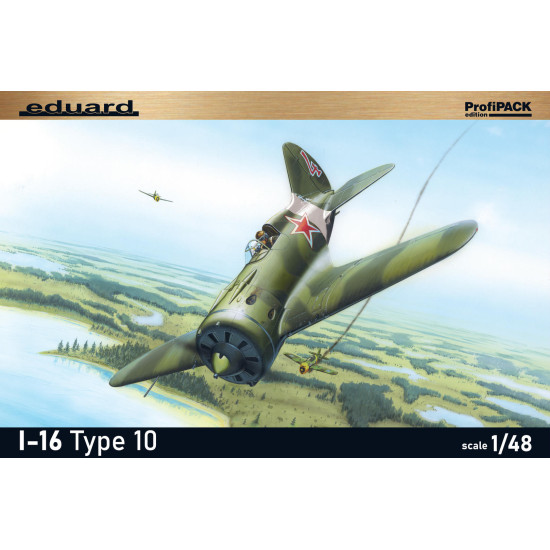 Eduard 8148 1/48 I-16 type 10 Plastic for Aircraft Profipack Eduard 8148 1/48 I-16 type 10 Plastic for Aircraft Profipack