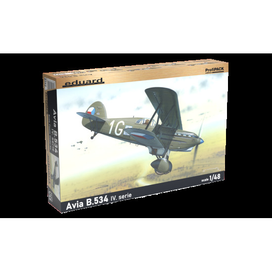 Eduard 8192 1/48 Avia B-534 IV serie Plastic for Aircraft Profipack