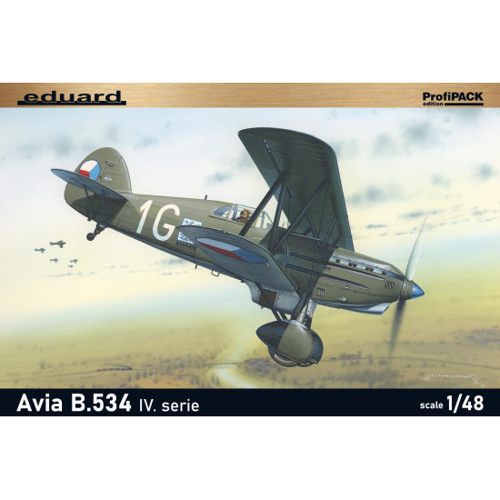 Eduard 8192 1/48 Avia B-534 IV serie Plastic for Aircraft Profipack