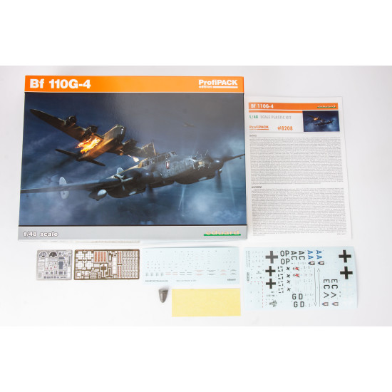Eduard 8208 1/48 Bf 110G-4 Plastic for Aircraft Profipack