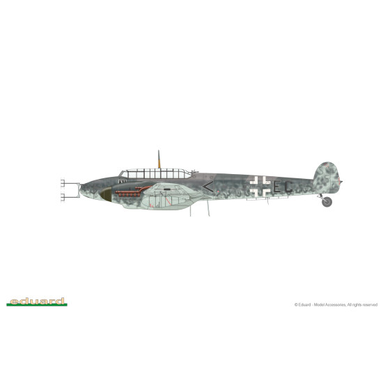 Eduard 8208 1/48 Bf 110G-4 Plastic for Aircraft Profipack