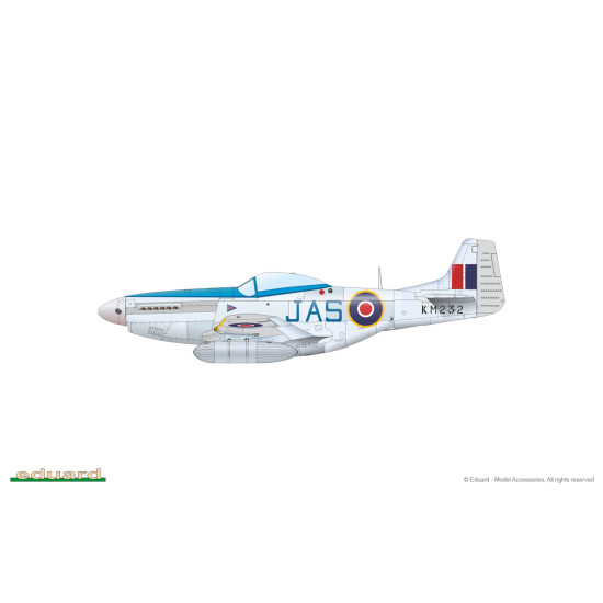 Eduard 82104 1/48 Mustang Mk.IV Plastic for Aircraft Profipack Eduard 82104 1/48 Mustang Mk.IV Plastic for Aircraft Profipack