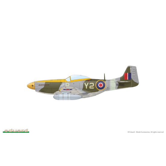 Eduard 82104 1/48 Mustang Mk.IV Plastic for Aircraft Profipack Eduard 82104 1/48 Mustang Mk.IV Plastic for Aircraft Profipack