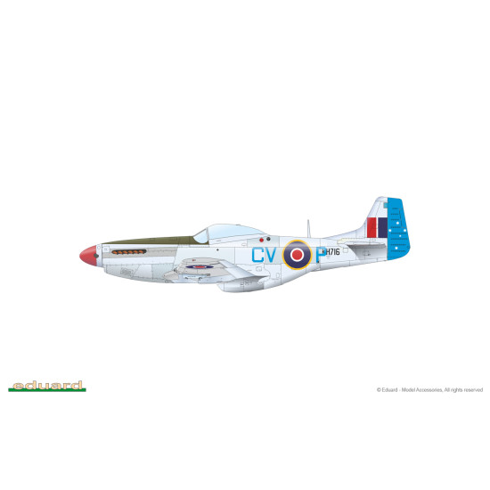 Eduard 82104 1/48 Mustang Mk.IV Plastic for Aircraft Profipack Eduard 82104 1/48 Mustang Mk.IV Plastic for Aircraft Profipack