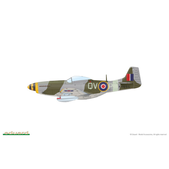Eduard 82104 1/48 Mustang Mk.IV Plastic for Aircraft Profipack Eduard 82104 1/48 Mustang Mk.IV Plastic for Aircraft Profipack