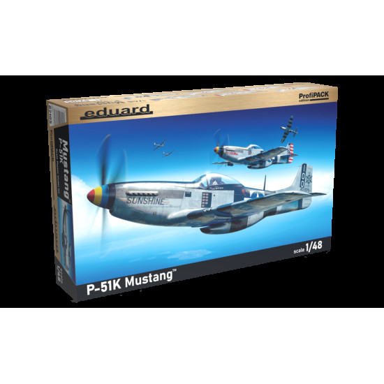 Eduard 82105 1/48 P-51K Mustang Plastic for Aircraft Profipack Eduard 82105 1/48 P-51K Mustang Plastic for Aircraft Profipack