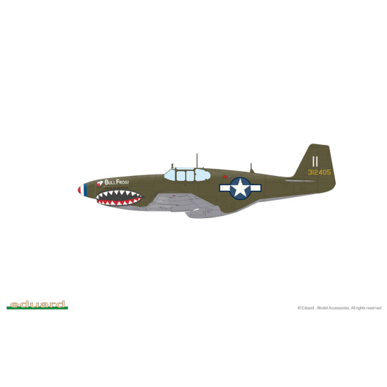 Eduard 82107 1/48 P-51B Mustang Birdcage canopy Plastic for Aircraft Eduard 82107 1/48 P-51B Mustang Birdcage canopy Plastic for Aircraft