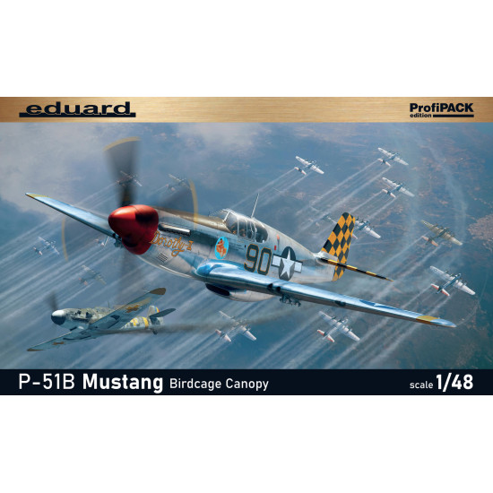 Eduard 82107 1/48 P-51B Mustang Birdcage canopy Plastic for Aircraft Eduard 82107 1/48 P-51B Mustang Birdcage canopy Plastic for Aircraft