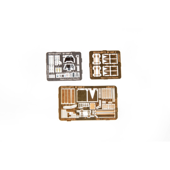Eduard 82115 1/48 Bf 109F-2 Plastic for Aircraft Profipack Eduard 82115 1/48 Bf 109F-2 Plastic for Aircraft Profipack