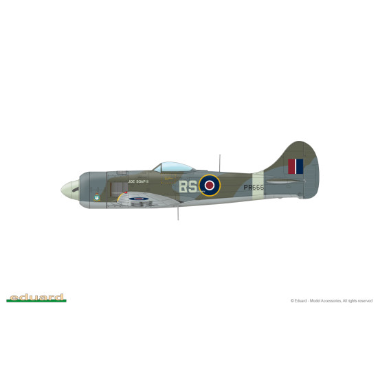 Eduard 82125 1/48 Tempest Mk.II late version Plastic for Aircraft Profipack