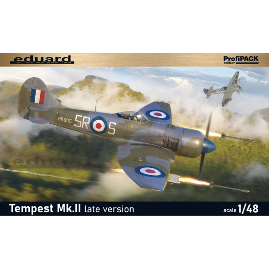 Eduard 82125 1/48 Tempest Mk.II late version Plastic for Aircraft Profipack