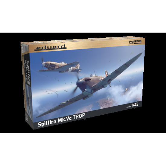 Eduard 82126 1/48 Spitfire Mk.Vc TROP Plastic for Aircraft Profipack