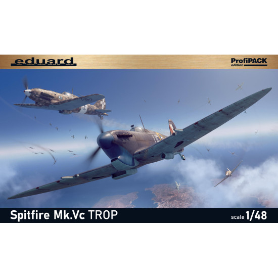 Eduard 82126 1/48 Spitfire Mk.Vc TROP Plastic for Aircraft Profipack