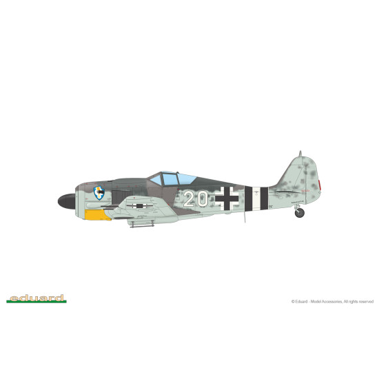 Eduard 82138 1/48 Fw 190A-7 Plastic for Aircraft Profipack Eduard 82138 1/48 Fw 190A-7 Plastic for Aircraft Profipack