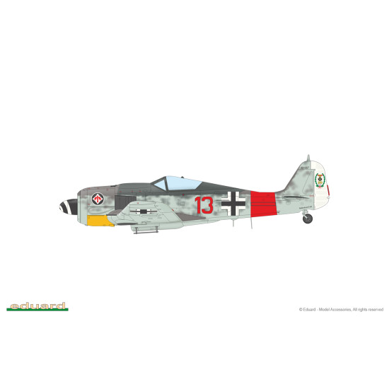 Eduard 82138 1/48 Fw 190A-7 Plastic for Aircraft Profipack Eduard 82138 1/48 Fw 190A-7 Plastic for Aircraft Profipack