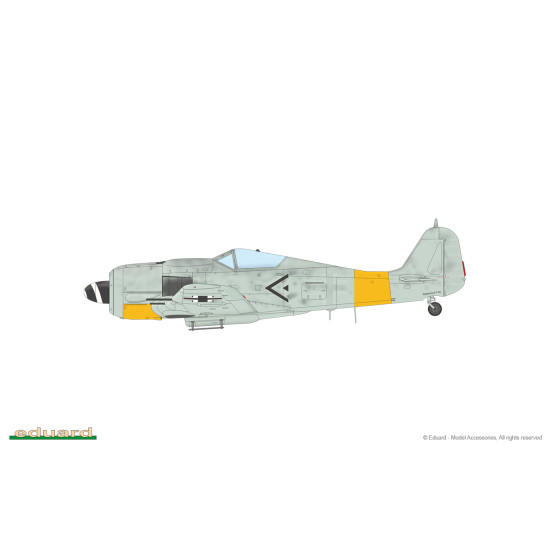 Eduard 82138 1/48 Fw 190A-7 Plastic for Aircraft Profipack Eduard 82138 1/48 Fw 190A-7 Plastic for Aircraft Profipack